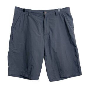 Marmot Men’s Gray Cargo Shorts – Size 34, Lightweight Nylon